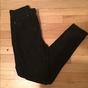 BDG Black corduroy high-rise pants